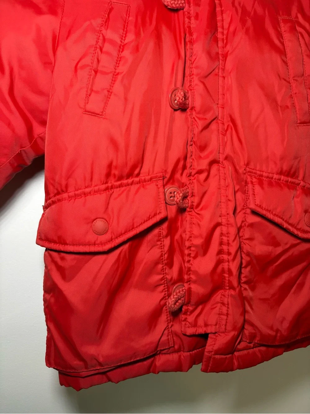 GAP Toddler 2T ColdControl Ultra Max Parka Orange Red Winter Jacket Coat